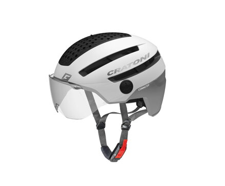 Prilba CRATONI Commuter White Matt - M/L (58-61cm)