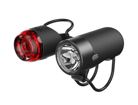 Sada svetiel KNOG Plug Twinpack Black