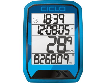 Tachometer CicloSport Protos 113 drôtový - Red