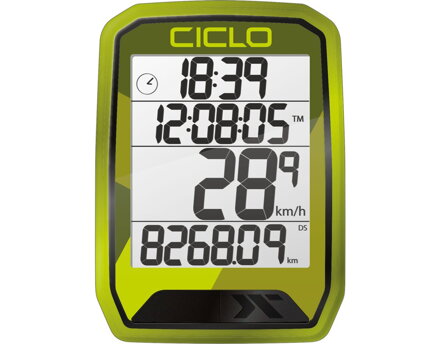 Tachometer CicloSport Protos 113 drôtový - Red