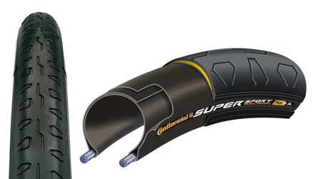 Plášť CONTINENTAL SuperSportPlus 27 drôt - 27x1 1/8