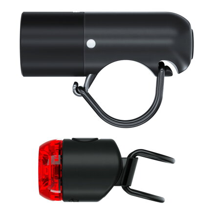 Sada svetiel KNOG Plugger Twinpack Black