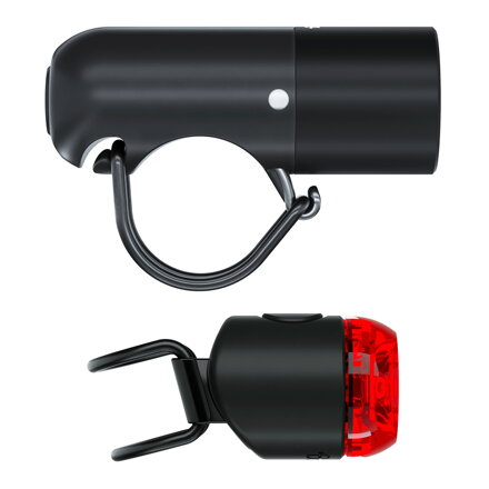 Sada svetiel KNOG Plugger Twinpack Black