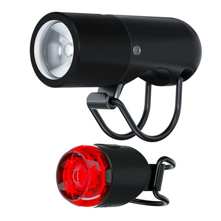 Sada svetiel KNOG Plugger Twinpack Black
