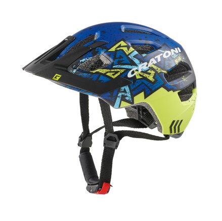 Detská prilba CRATONI Maxster Pro Wild/Blue Matt - S/M (51-56cm)