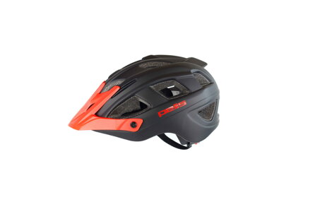 Detská prilba PELLS Wasp Black/Red - S (53-55cm)