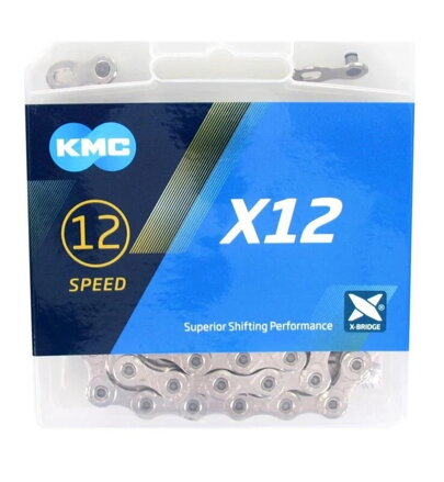 Reťaz KMC X-12 Ni strieborná