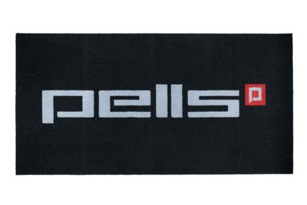 Black mat with Pells logo - 100 x 50 cm