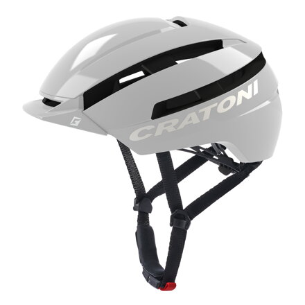 Prilba CRATONI C-Loom 2.0 Silverfrost Glossy - M/L (58-61cm)