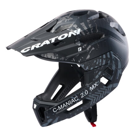 Prilba CRATONI C-Maniac 2.0 MX Black/Anthracite Matt - S/M (52-56cm)