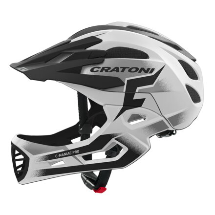 Prilba CRATONI C-Maniac Pro White/Black Matt - S/M (52-56cm)
