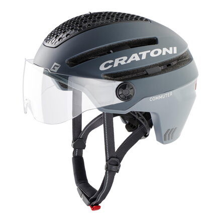 Prilba CRATONI Commuter Grey Matt - M/L (58-61cm)