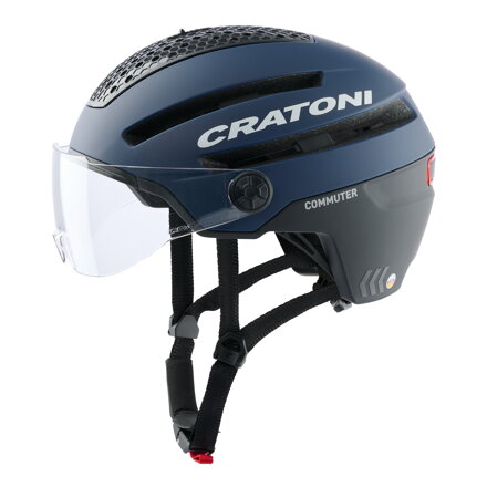 Prilba CRATONI Commuter Blue Matt - M/L (58-61cm)