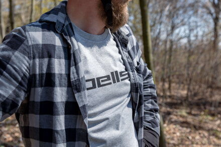Triko PELLS Urban s logem Grey - M Triko PELLS Urban s logem Grey - M