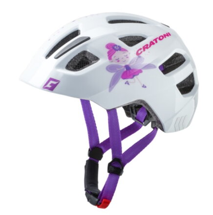 Detská prilba CRATONI Maxster Fay White Glossy - XS/S (46-51cm)