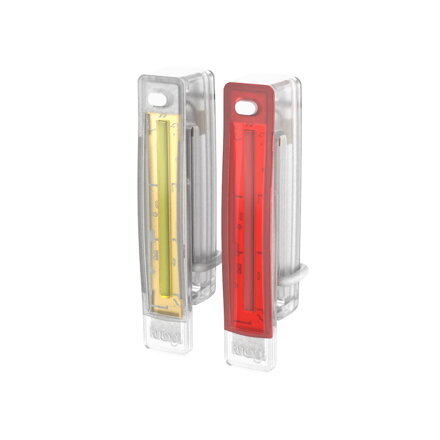 Sada bežeckých blikačiek KNOG Plus Free - Translucent
