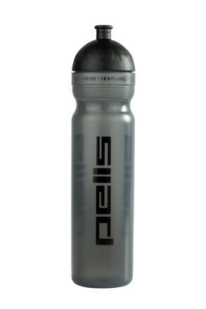 Fľaša PELLS X-Race2 1 l Grey Transparent
