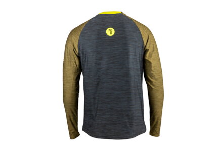 Dres s dlouhým rukávem PELLS Zone Black/Green - XL