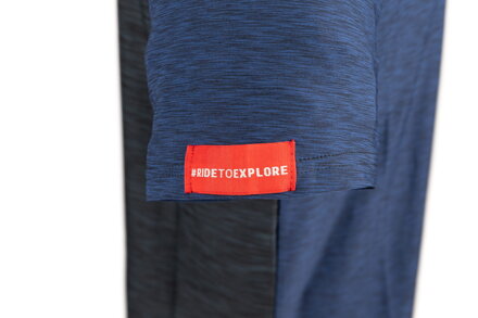Pánský dres  PELLS Freezone Black/Blue - M