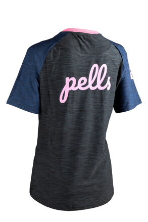 Dámský dres  PELLS Freezone Black/Blue- S