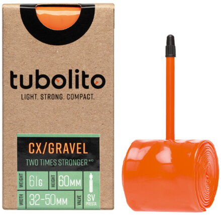Duša TUBOLITO CX/Gravel Black 700x32/50C - SV60
