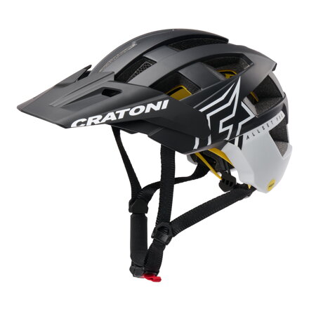 Prilba CRATONI AllSet Pro MIPS Black/White Matt - M/L (58-61cm)