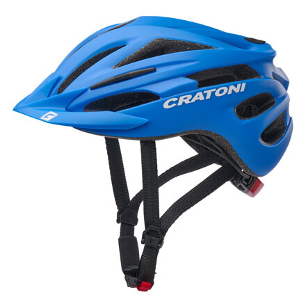 Detská Prilba CRATONI Pacer JR. Blue/White Matt - S/M (54-58cm)