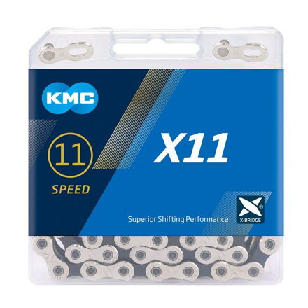 Reťaz KMC X11 Silver/Black