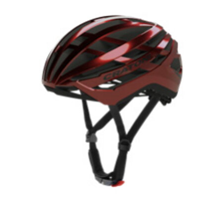 Prilba CRATONI C-Vento Metallicred Glossy/Matt - S/M (52-57cm)