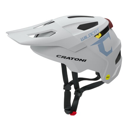 Detská prilba CRATONI WildCat MIPS Coolgrey Matt - S/M (49-56cm)