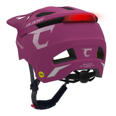Detská prilba CRATONI WildCat MIPS Pink Matt - S/M (49-56cm)