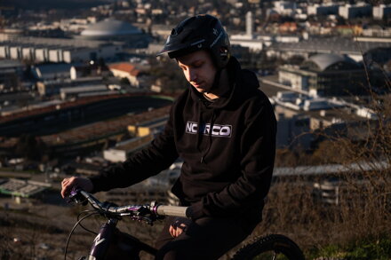 Mikina NORCO Team Black/Purple - S