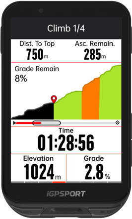 GPS navigácia iGPSport iGS800 Touch