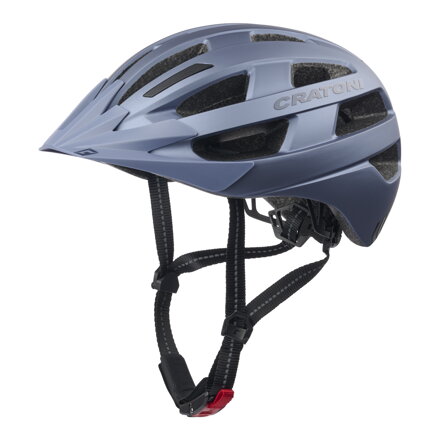 Helma CRATONI Velo-X Metallicblue Matt  - M-L (56-60 cm)