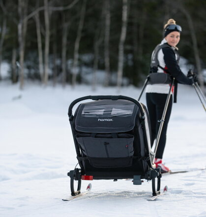 Detský vozík HAMAX Cocoon ONE Grey/Black Detský vozík HAMAX Cocoon ONE Grey/Black