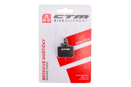 Brzdové doštičky CTM SM-01, Shimano DEORE, Nexave, TEKTRO, TRP, semi Brzdové doštičky CTM SM-01, Shimano DEORE, Nexave, TEKTRO, TRP, semi