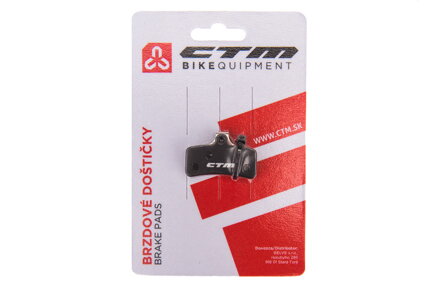 Brzdové doštičky CTM SM-02, Shimano Saint, ZEE, XTR, XT, TRP semi Brzdové doštičky CTM SM-02, Shimano Saint, ZEE, XTR, XT, TRP semi
