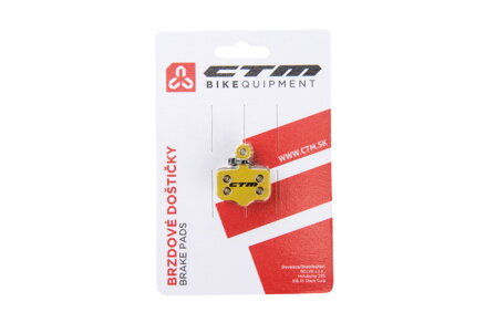 Brzdové doštičky CTM S-01, Shimano DEORE, Nexave, TEKTRO, TRP sin Brzdové doštičky CTM S-01, Shimano DEORE, Nexave, TEKTRO, TRP sin