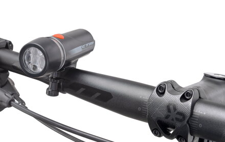Osvetlenie predné CTM Eco,5 LED, čierne Osvetlenie predné CTM Eco,5 LED, čierne