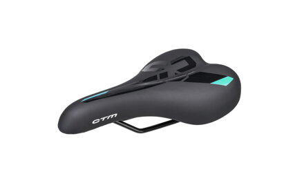 Sedlo CTM Twister, čierna/tyrkysová Sedlo CTM Twister, čierna/tyrkysová
