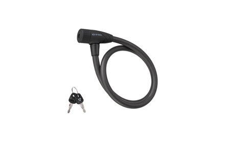Zámok špirálový CTM CABLE, 12x850mm Zámok špirálový CTM CABLE, 12x850mm