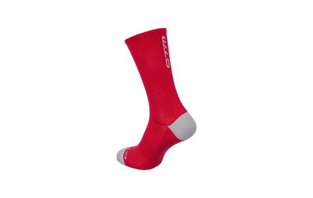 Ponožky CTM Base 20, červená, 39-42