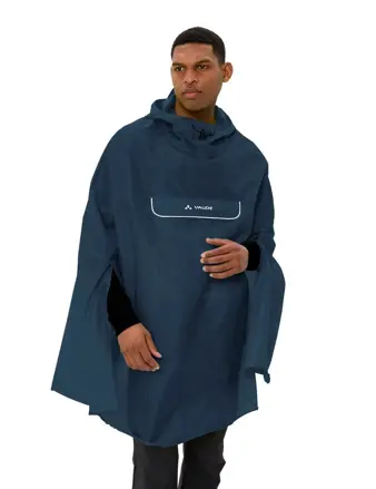 Vaude Valdipino pončo, unisex, dark sea