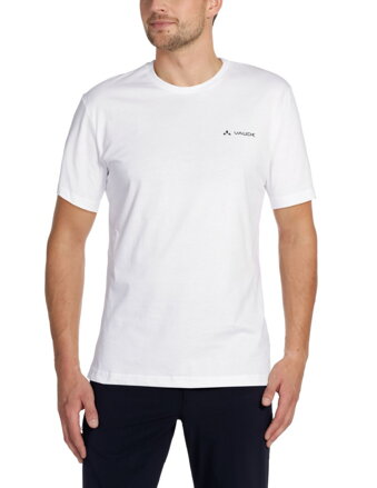 Vaude bavlnené tričko Brand, pánske, white