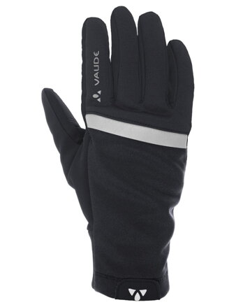 Vaude cyklistické rukavice Hanko, unisex, black uni