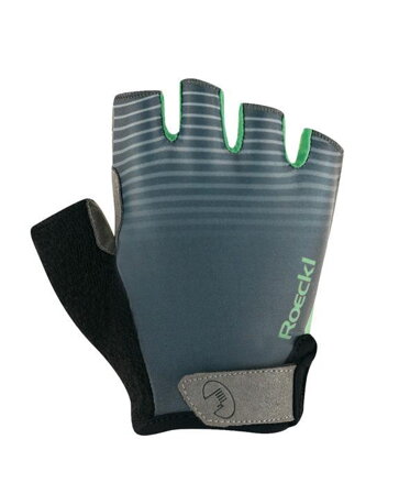 Roeckl Rukavice cyklistické Bernex castlerock/aqua green Roeckl Rukavice cyklistické Bernex castlerock/aqua green