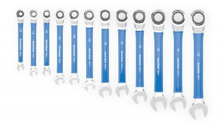 Park tool sada metrických kľúčov očkoplochých s račňou PT-MWR-SET
