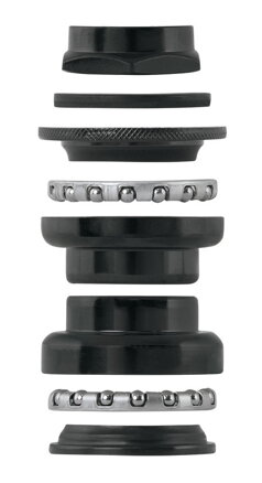 FORCE hlavové zloženie závitové 22,2mm 1" Fe, čierne FORCE hlavové zloženie závitové 22,2mm 1" Fe, čierne