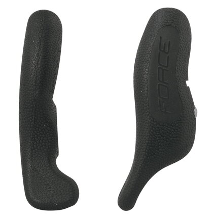 FORCE rohy RAB 12 cm AL + guma, čierne FORCE rohy RAB 12 cm AL + guma, čierne