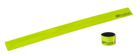 FORCE pásik samonavíjací 38 cm, žltý FORCE pásik samonavíjací 38 cm, žltý